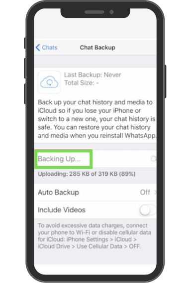 Whatsappnever deleted backup chats How to