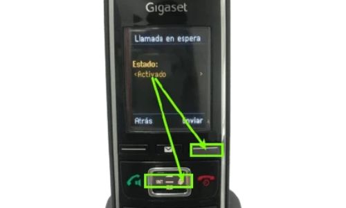 activate gigaset call waiting