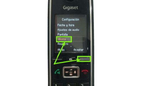change phone language gigaset.3