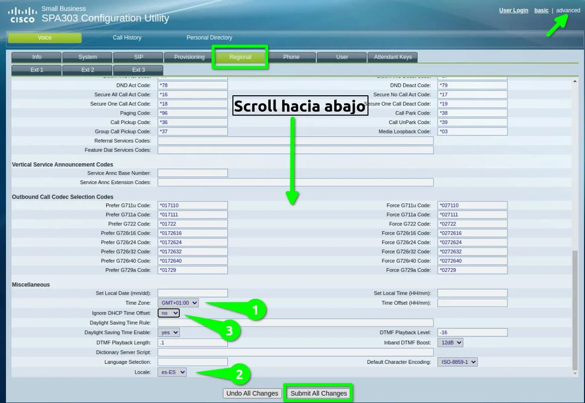 Cisco IP Phone Configuration - GESDITEL 2024