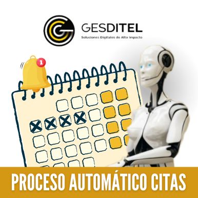 proceso automático para la solicitud de cita previa